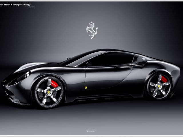 Ferrari Dino Studio Shot By