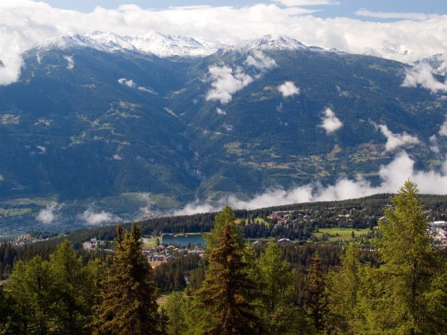 Crans Montana And The Rhone