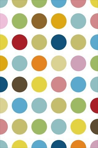 Colored Dots Iphone Wallpapers
